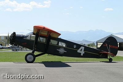 Aircraft at the annual fly in at Pogreba Field, Three Forks, Montana