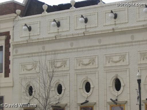 The Rialto Theater on Main Street in Deer Lodge Montana after the devastating fire of November 4tth 2006