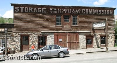 Old Wild West town of Virginia City in Montana