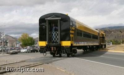 The Copper King Express on RARUS Railway in Anaconda, Montana