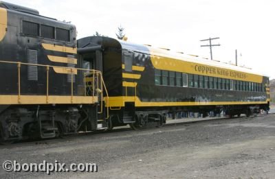 The Copper King Express on RARUS Railway in Anaconda, Montana