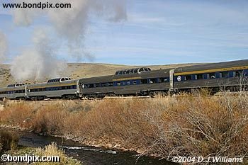 Steam Railroad Engine 4449 in Montana