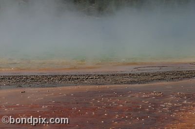 Some of the natural features of Yellowstone Park