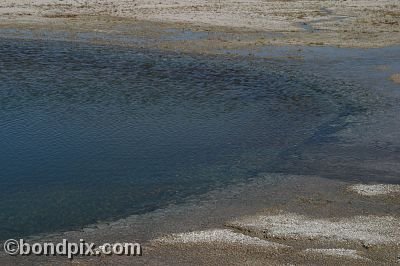 Some of the natural features of Yellowstone Park