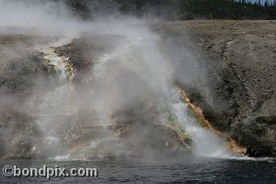 Some of the natural features of Yellowstone Park