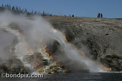 Some of the natural features of Yellowstone Park