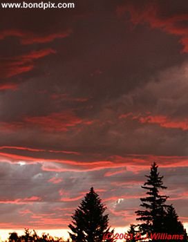 Sunset in Montana