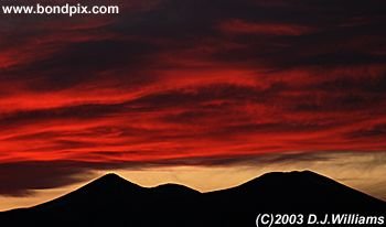 Sunset in Montana