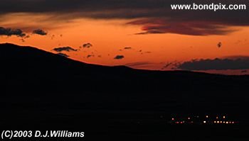 Sunset in Montana