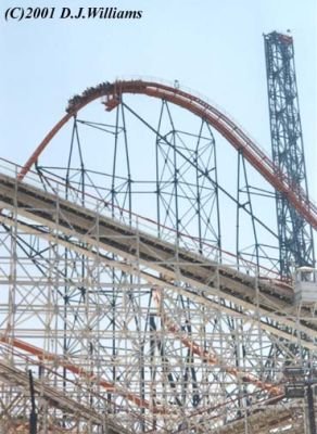 Magic Mountain in California