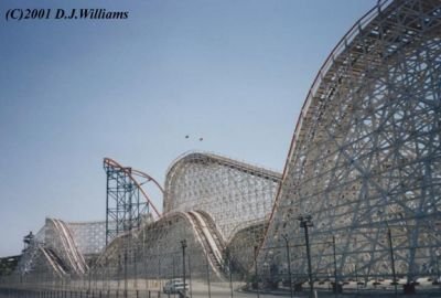 Magic Mountain in California