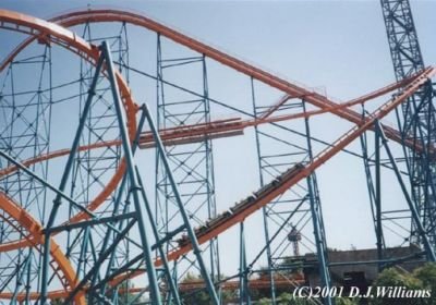 Magic Mountain in California