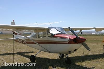 Aircraft at the annual fly in at Pogreba Field, Three Forks, Montana