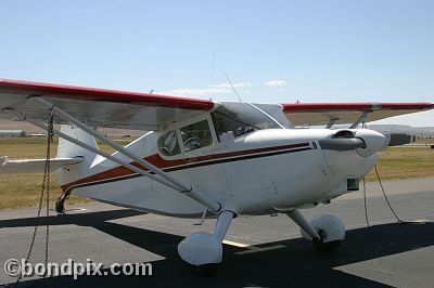 Aircraft at the annual fly in at Pogreba Field, Three Forks, Montana