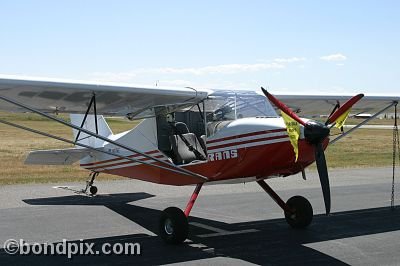 Rans Kit Aircraft at the annual fly in at Pogreba Field, Three Forks, Montana