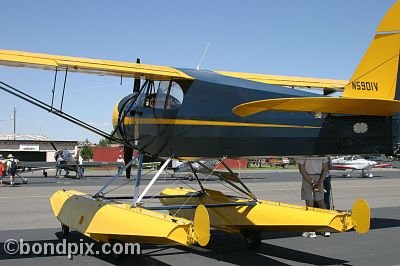 Aircraft at the annual fly in at Pogreba Field, Three Forks, Montana