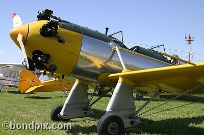 Aircraft at the annual fly in at Pogreba Field, Three Forks, Montana