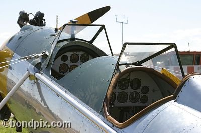 Aircraft at the annual fly in at Pogreba Field, Three Forks, Montana