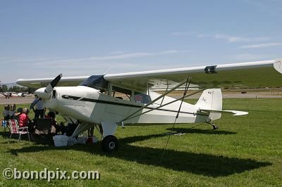 Aircraft at the annual fly in at Pogreba Field, Three Forks, Montana