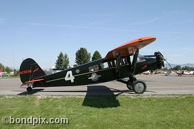 Aircraft at the annual fly in at Pogreba Field, Three Forks, Montana