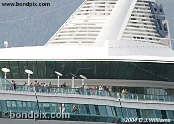 Cruise ship in Alaska