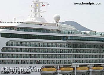 Cruise ship in Alaska