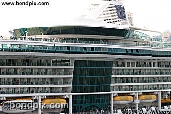 Cruise ship in Alaska