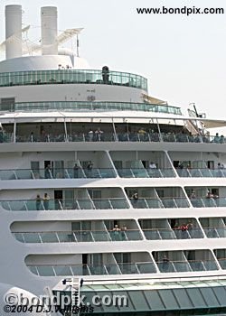 Cruise ship in Alaska