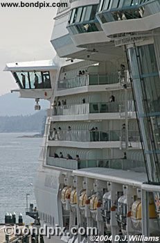 Cruise ship in Alaska