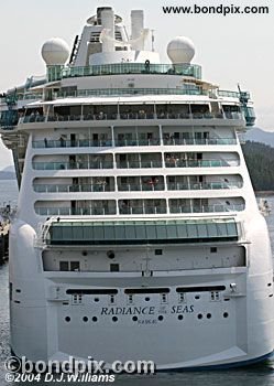 Cruise ship in Alaska