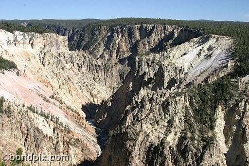 The Grand Canyon of Yellowstone Park