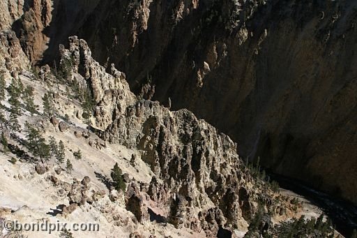 The Grand Canyon of Yellowstone Park