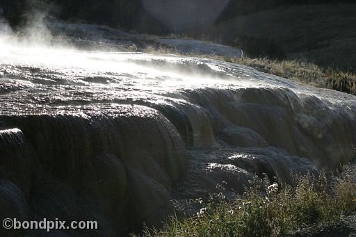 Some of the natural features of Yellowstone Park