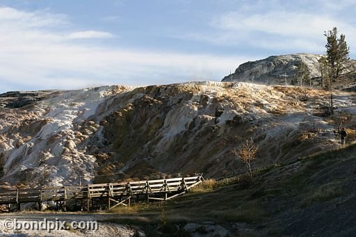 Some of the natural features of Yellowstone Park