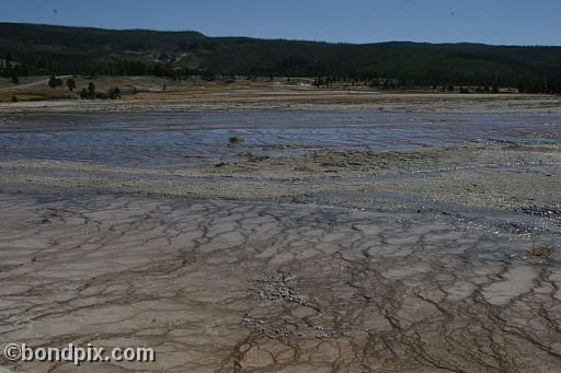 Some of the natural features of Yellowstone Park