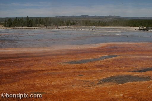 Some of the natural features of Yellowstone Park