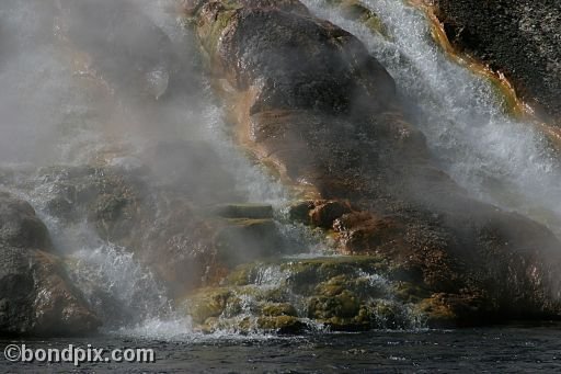 Some of the natural features of Yellowstone Park